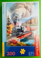 Пазли Castorland, 200 шт, 222070, Залізничий переїзд