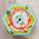 Interaktywny Drewniany Sześciokąt Tooky Toy Montessori Pudełko (6972633374398) - obraz 11