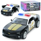 Металлическая модель АвтоСвіт Полиция Chevrolet Camaro, инерция, 12см, AS-3127