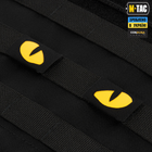 Нашивка Tiger M-Tac Laser Eyes Cut Black/Yellow/GID (пара) - изображение 3