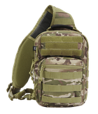 Тактична сумка-рюкзак Brandit-Wea US Cooper sling medium(8036-161-OS) tactical camo, 8L - зображення 1