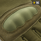 Перчатки беспалые Tactical S Olive Mk.3 M-Tac Assault - изображение 5