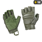 Перчатки кожаные беспалые Tactical Olive Mk.1 M-Tac Assault 2XL - изображение 1