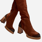 Жіночі чоботи Lemar Ceraxa 38 Темно-коричневі (5905677967432) - зображення 6