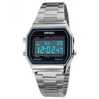 Наручные мужские часы Skmei Popular Silver 1123S с кварцевым механизмом