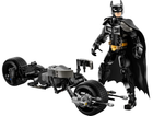 Zestaw klocków Lego DC Batman Figurka Batmana i batcykl 713 elementów (76273) - obraz 2