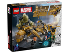 Zestaw klocków Lego Marvel Avengers kontra Lewiatan 347 elementów (76290) - obraz 3