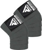 Бінті на коліна RDX K1 GYM Knee Wraps Grey