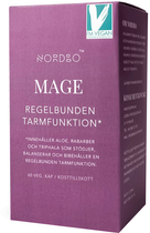 Дієтична добавка Nordbo Mage Vegan 60 капсул (7350076867148) - зображення 1