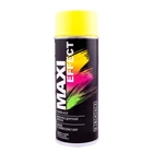 Эмаль аэрозольная флуоресцентная Maxi Color желтая 400 мл (MX0017)