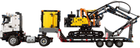 Zestaw klocków Lego Technic Ciężarówka Volvo FMX i koparka EC230 Electric 2274 elementy (42175) - obraz 4