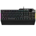 Клавиатура ASUS TUF Gaming K1 USB UA Black (90MP01X0-BKMA00)