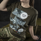 Футболка M-Tac Comics Drone Girl Dark Olive 3XL - зображення 13