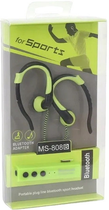 Słuchawki Fiesta Earphones MS-808B Green (FIS915G) - obraz 1