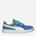 Tenisówki chłopięce na rzepy Puma Courtflex v2 Mesh V 37175807 28 (10UK) Niebieskie (4063697688957) - obraz 1