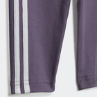 Дитячий теплий спортивний костюм (світшот + штани) для дівчинки Adidas IG 3S TIB FL TS IJ6325 92 см Рожевий/Фіолетовий (4066762696949) - зображення 4