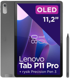 Планшет Lenovo Tab P11 Pro (2nd Gen) 11.2" Wi-Fi 8/256GB Storm Grey + Stylus (ZAB50400PL) - зображення 1