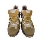 Тактические кроссовки летние Military 106 койот кожаные сетка 45 - изображение 8