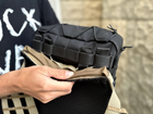 Рюкзак WasBorn XL 10л (чорний) - зображення 4