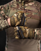 Тактичні повнопалі рукавички Mechanix M-Pact XL койот+мультикам (56681) - зображення 4
