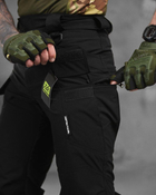 Тактические стречевые штаны 7.62 Tactical весна/лето 3XL черные (87201) - изображение 2