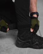 Тактичні брюки стрічкові 7.62 Tactical весна/літо 3XL чорні (87201) - зображення 4
