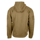 Реглан з капюшоном на блискавці Sturm Mil-Tec TACTICAL HOODIE Coyote 3XL (11472019) - зображення 4