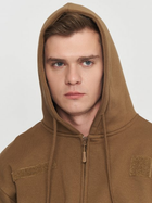 Реглан з капюшоном на блискавці Sturm Mil-Tec TACTICAL HOODIE Coyote 3XL (11472019) - зображення 7