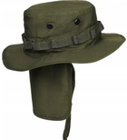Панама Sturm Mil-Tec British Boonie Hat with Neck Flap R/S Olive M (12326101) - зображення 4