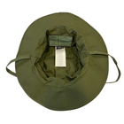 Панама Sturm Mil-Tec British Boonie Hat with Neck Flap R/S Olive M (12326101) - зображення 9