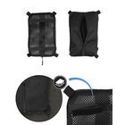 Підсумок універсальний сітчастий Sturm Mil-Tec Mesh Bag with Velcro Black M (16003602) - зображення 2