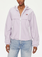 Вітрівка з капюшоном жіноча Tommy Jeans DW0DW17747-W06 M Фіолетова (8720646646753) - зображення 1
