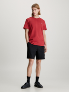 Koszulka męska bawełniana Calvin Klein Jeans J30J325268-XA0 2XL Bordowa (8720109356298) - obraz 3