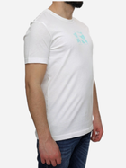 Koszulka męska bawełniana Calvin Klein Jeans J30J325204-YAF 2XL Biała (8720109359909) - obraz 4