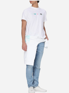 Koszulka męska bawełniana Calvin Klein Jeans J30J325195-YAF L Biała (8720109354706) - obraz 3