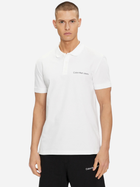Koszulka polo męska Calvin Klein Jeans J30J325495-YAF M Biała (8720109355918) - obraz 1