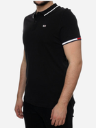 Koszulka polo męska Tommy Jeans DM0DM12963-BDS 2XL Czarna (8720636411644) - obraz 3