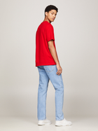 Koszulka męska bawełniana Tommy Jeans DM0DM18872-XNL 2XL Czerwona (8720645849087) - obraz 4
