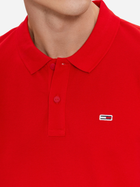 Koszulka polo męska Tommy Jeans DM0DM18312-XNL XL Czerwona (8720646204564) - obraz 4