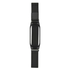 Ремінець для Xiaomi Mi Band 3/4/5/6 Milanese Loop Колір Black