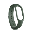 Ремінець для Xiaomi Mi Band 5/6/7 Original Design Колір Pine green