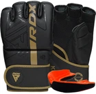 Перчатки для ММА RDX F6 KARA Matte капа в комплекте Black