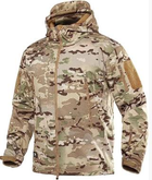 Флисовая куртка Antarctica SoftShell, цвет мультикам, 78512452-XL - изображение 3