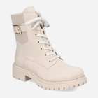 Жіночі зимові черевики високі Rieker RIE72631-63 36 Бежеві (4060596708120) - зображення 3
