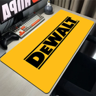 Килимок для миші SV у стилі "Dewalt" ігровий, зручний ХХL 400x900x3 mm Жовтий HC009971 (sv3780)