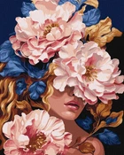 Картина по номерам Идейка Цветочное очарование ©victoria_art___, 40 х 50 см (KHO8434) (Без коробки)