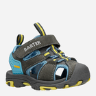 Дитячі сандалії для хлопчика Bartek 11042505 25 Сірий/Синій (5904699047085) - зображення 3