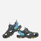 Підліткові сандалії для хлопчика Bartek 19042505 38 Сірий/Синій (5904699047771) - зображення 2