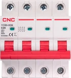 Модульный автоматический выключатель CNC Electric YCB9-80M 4P C20 6ka (NV821600)