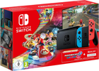Ігрова консоль Nintendo Switch OLED Neon Blue/Neon Red + Mario Kart 8 Deluxe (0045496453770) - зображення 4